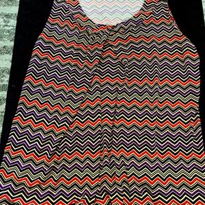Lane Bryant Zigzag Pattern Tank